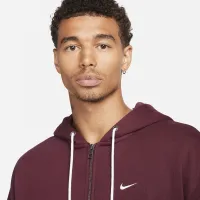 Nike Solo Swoosh мужские Full-Zip Толстовка с капюшоном цвет красный