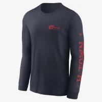 Houston Texans All Out чоловічі Nike NFL Long-Sleeve футболка колір чорний