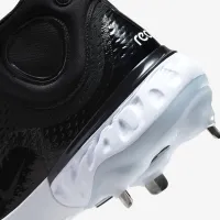 Nike Alpha Huarache Elite 4 Mid чоловічі бейсбольні бутси колір чорний
