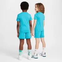 Nike Club Little дитячі Knit шорти комплект колір зелений