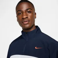 Nike для гольфу Club чоловічі Dri-FIT 1/2-Zip для гольфу Куртка блакитний