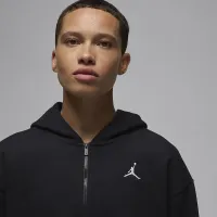 Nike Jordan Brooklyn Fleece жіноча Full-Zip Толстовка з капюшоном колір чорний