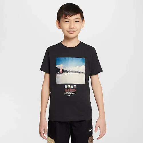Nike Sportswear Big дитячі Crew-Neck футболка колір чорний