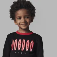 Nike Jordan MJ MVP Statement Fleece комплект Little дитячі комплект колір чорний