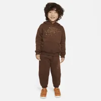 Nike Sportswear Shine Fleece Pullover Толстовка з капюшоном Toddler Толстовка з капюшоном колір коричневий