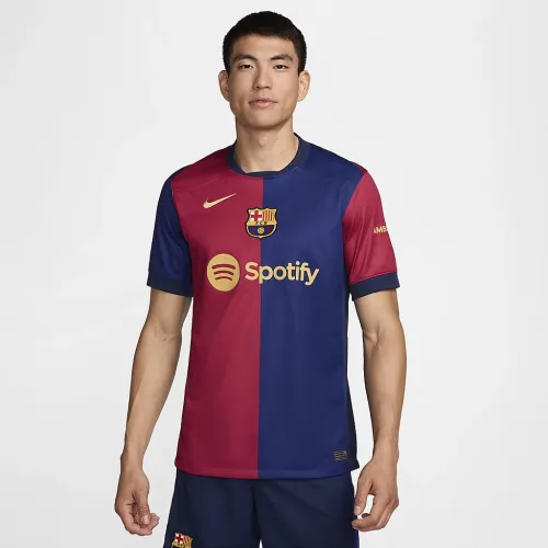 FC Barcelona 2024/25 Stadium Home чоловічі Nike Dri-FIT Soccer Replica Jersey блакитний