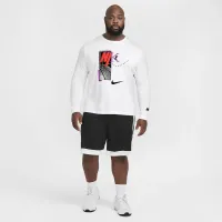 Nike мужские Long-Sleeve баскетбольные футболка цвет белый