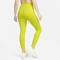 Nike Go женская Firm-Support С высокой Талией 7/8 лосины с карманамицвет зеленый