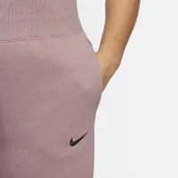 Nike Sportswear Phoenix Fleece женская С высокой Талией Joggers цвет фиолетовый