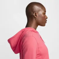 Nike Dri-FIT One жіноча Full-Zip French Terry Толстовка з капюшоном Pink