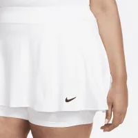 NikeCourt Dri-FIT Victory женская Flouncy Tennis юбка (большие размеры) цвет белый