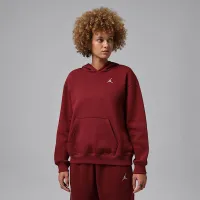 Nike Jordan Brooklyn Fleece женская Pullover Толстовка с капюшоном цвет красный