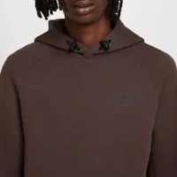 Nike Sportswear Tech Fleece мужские Pullover Толстовка с капюшоном цвет коричневый