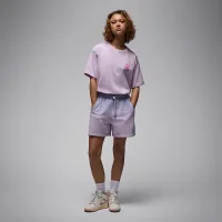 Nike Jordan жіноча Graphic футболка колір фіолетовий