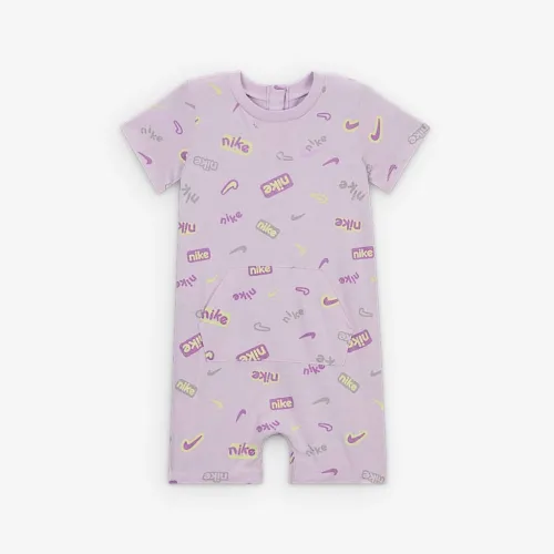 Nike E1D1 Baby Short Sleeve Short Coverall цвет фиолетовый