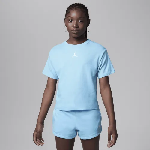 Nike Jordan Essentials Big детские футболка синий