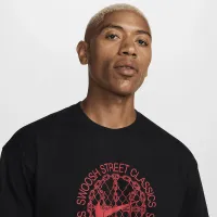 Nike чоловічі Max90 баскетбольні футболка колір чорний