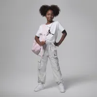 Nike Air Jordan 11 Vertical Neo Tee Big Kids футболка цвет белый