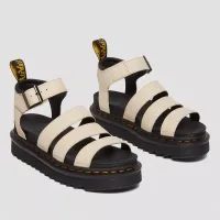 Сандали Dr Martens Blaire Pisa Leather Strap Platform 30706292 - Бежевый