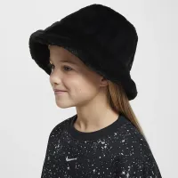 Nike Apex Big дитячі Bucket Hat колір чорний