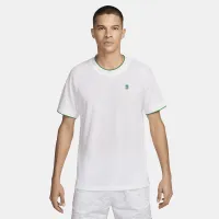 NikeCourt Heritage чоловічі Short-Sleeve Tennis Top колір білий