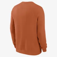 Texas Longhorns Arched Seal чоловічі Nike College Pullover Crew Orange