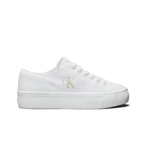 Кроссовки Calvin Klein Vulc Flatform Low CV MG YW0YW01763-01W - Белые