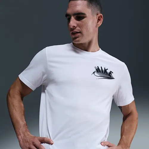 Nike чоловічі Dri-FIT Fitness футболка колір білий