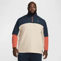 Nike для гольфу Club чоловічі Dri-FIT 1/2-Zip для гольфу Куртка колір коричневий