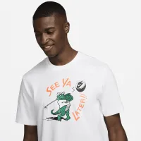 Nike мужские для гольфа футболка цвет белый