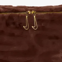 Nike Sportswear Faux Fur Slouchy сумка (19L) колір коричневий