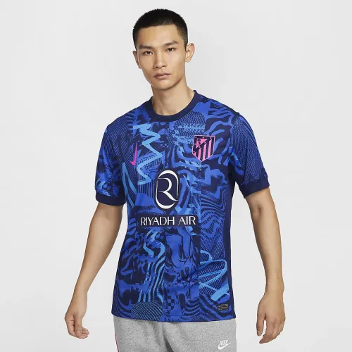Atlético Madrid 2024/25 Stadium Third мужские Nike Dri-FIT Soccer Replica Jersey синий