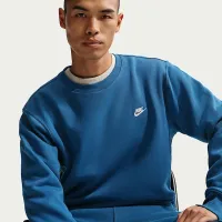 Nike Club чоловічі Fleece Crew блакитний