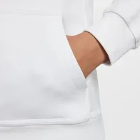 Nike Big дитячі волейбольні Pullover Толстовка з капюшоном колір білий