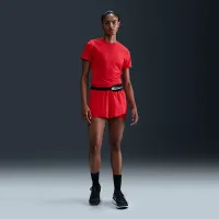 Nike Swift жіноча Dri-FIT Short-Sleeve Running Top колір червоний