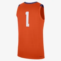 Clemson Tigers Replica мужские Nike College баскетбольные Jersey Orange