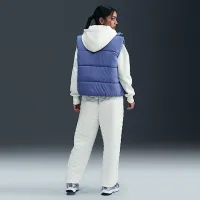 Nike Sportswear Phoenix Fleece женская оверсайз С высокой Талией Jacquard Pants цвет белый
