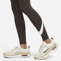 Nike Sportswear Classics жіноча З високою талією Graphic лосіни колір коричневий