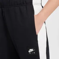 Nike Air Big дитячі Fleece Joggers колір чорний