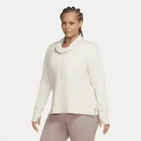 Nike Yoga женская Jersey Top (большие размеры) цвет белый