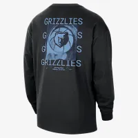 Memphis Grizzlies Courtside чоловічі Nike NBA Max90 Long-Sleeve футболка колір чорний