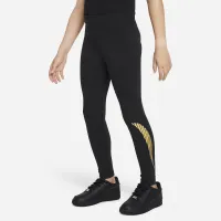 Nike Sportswear Favorites Big дитячі (Girls') З високою талією лосіни колір чорний