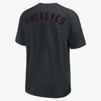 Ohio State Buckeyes Statement Max90 мужские Nike College футболка цвет черный