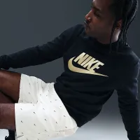 Nike Club чоловічі Flow шорти колір сірий