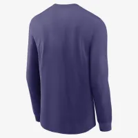 Clemson Tigers Alternate Logo чоловічі Nike College Long-Sleeve футболка колір фіолетовий