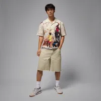 Nike Air Jordan мужские шорты цвет коричневый