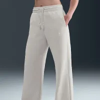 Nike Sportswear Phoenix Fleece женская С высокой Талией Wide-Leg Pants цвет коричневый