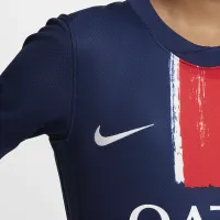 Paris Saint-Germain 2024/25 Stadium Home Big дитячі Nike Dri-FIT Soccer Replica Jersey блакитний