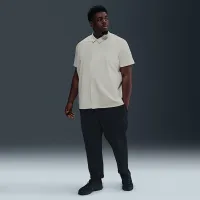 Nike 24.7 PerfectStretch мужские Dri-FIT Short-Sleeve Button-Down Top цвет белый