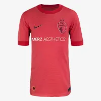 North Carolina Courage 2025 Stadium Away Big детские Nike Dri-FIT NWSL Replica Jersey Pink